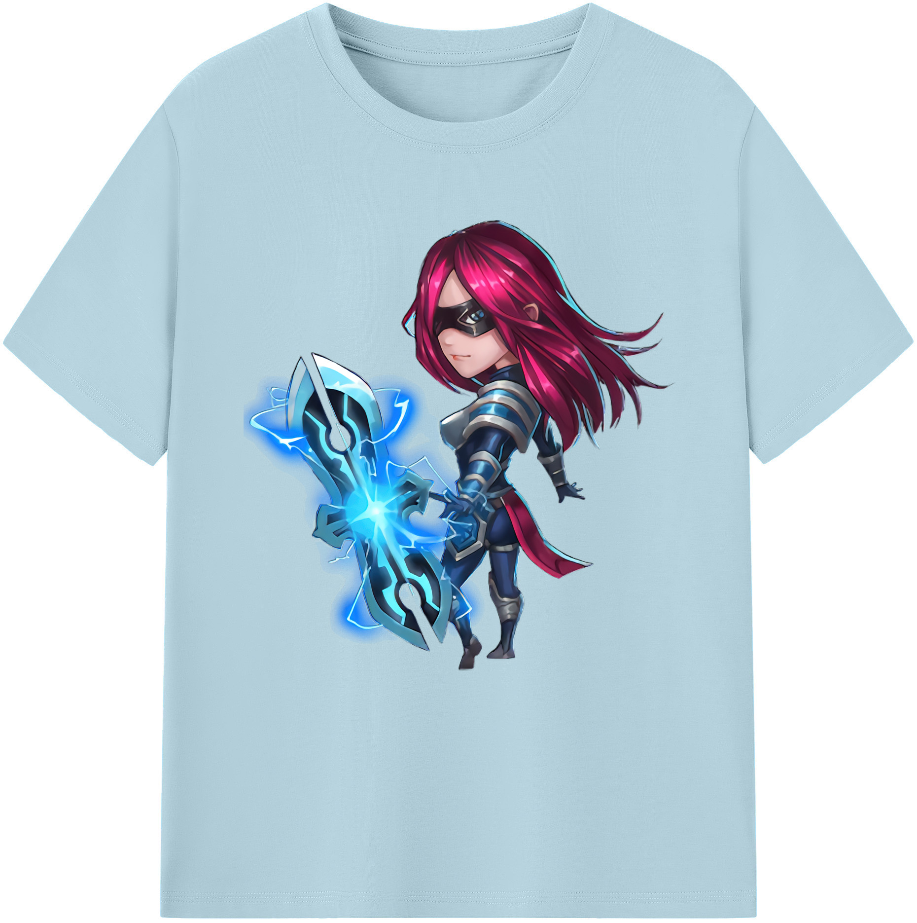 リーグ・オブ・レジェンド League of Legends LOL 綿100％半袖Tシャツ（フロントプリント）